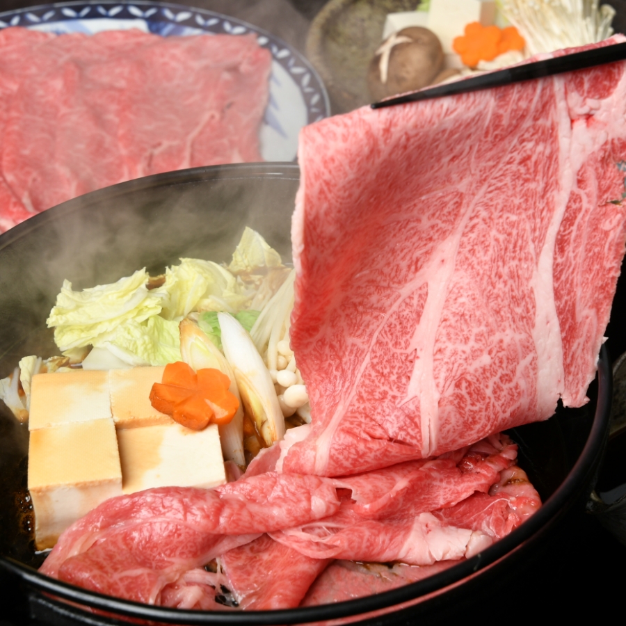 松阪牛すき焼き肉