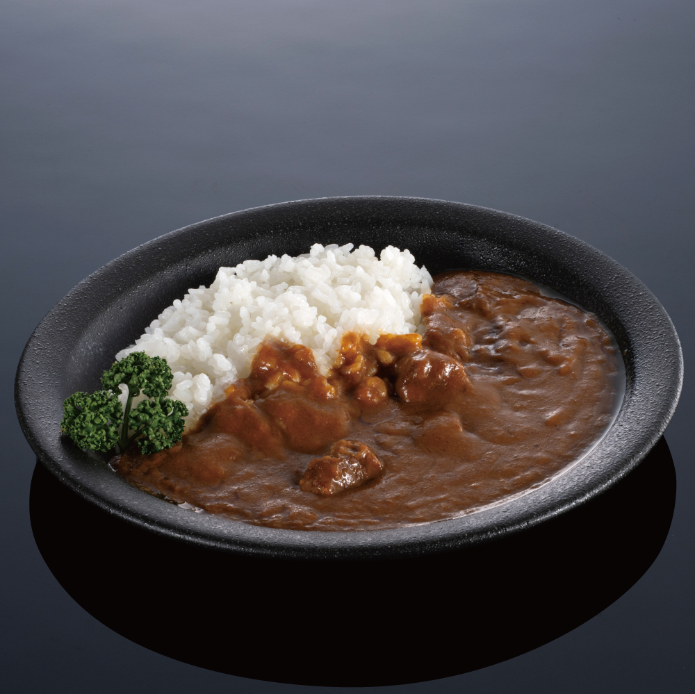 松阪牛ビーフカレー(レトルト)盛り付けイメージ